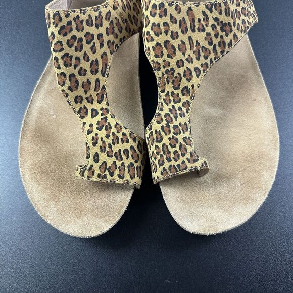 Dansko Reece Sandals Shoes Womens Size 41 EU Leopard Suede Leather 10.5-11 US* - Picture 10 of 15